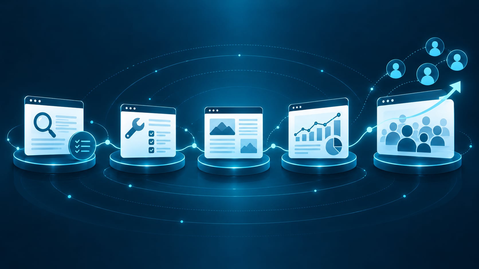 Последовательность SEO-аудита, улучшений, аналитики и роста трафика